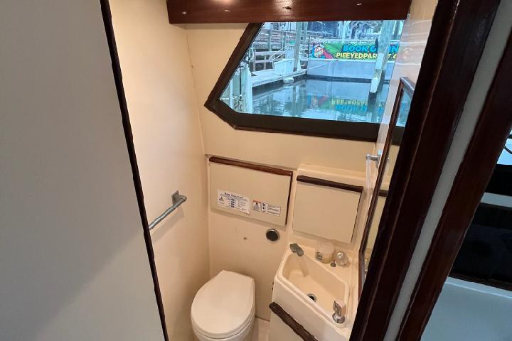 a room with a sink and a mirror