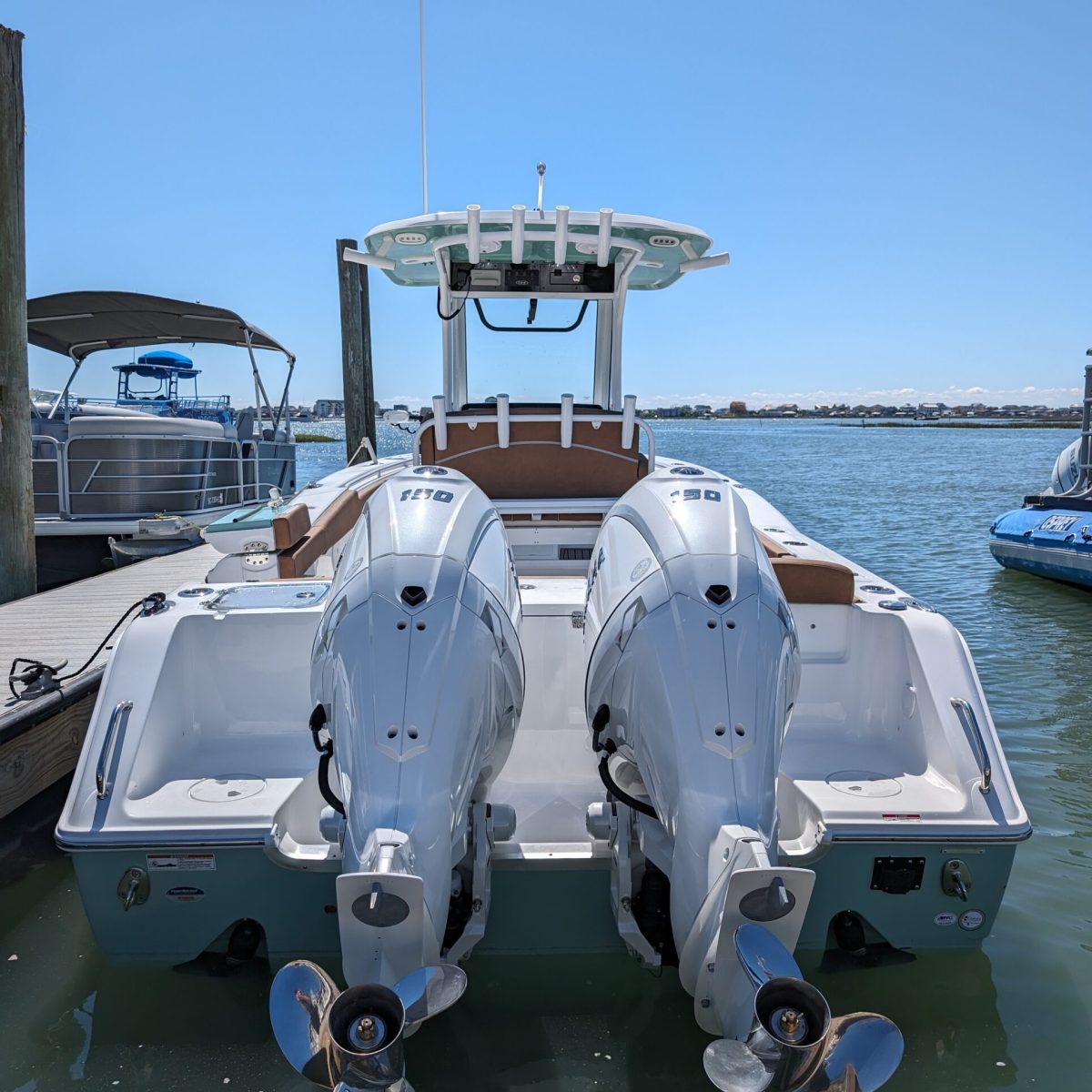 a boat on a body of water