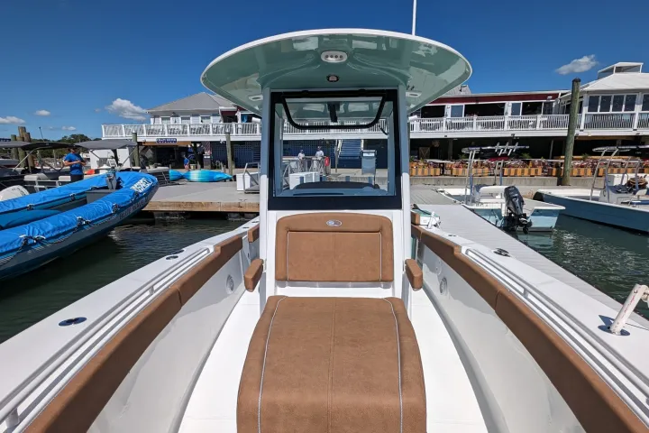 a train parked at a dock