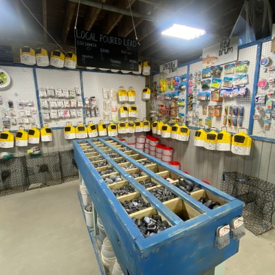 a store inside of a train