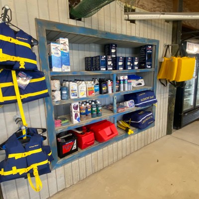 the inside of a building