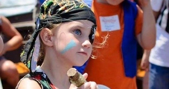 Children’s Pirate Adventure Image 2 a close up of a woman wearing a costume