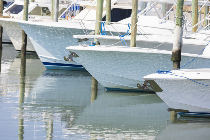 Boats Moored In The Marina Along The Saltwater Marsh Of Murrells Inlet SC Boats In the marina along the Saltwater Marsh Of Murrells Inlet, SC.