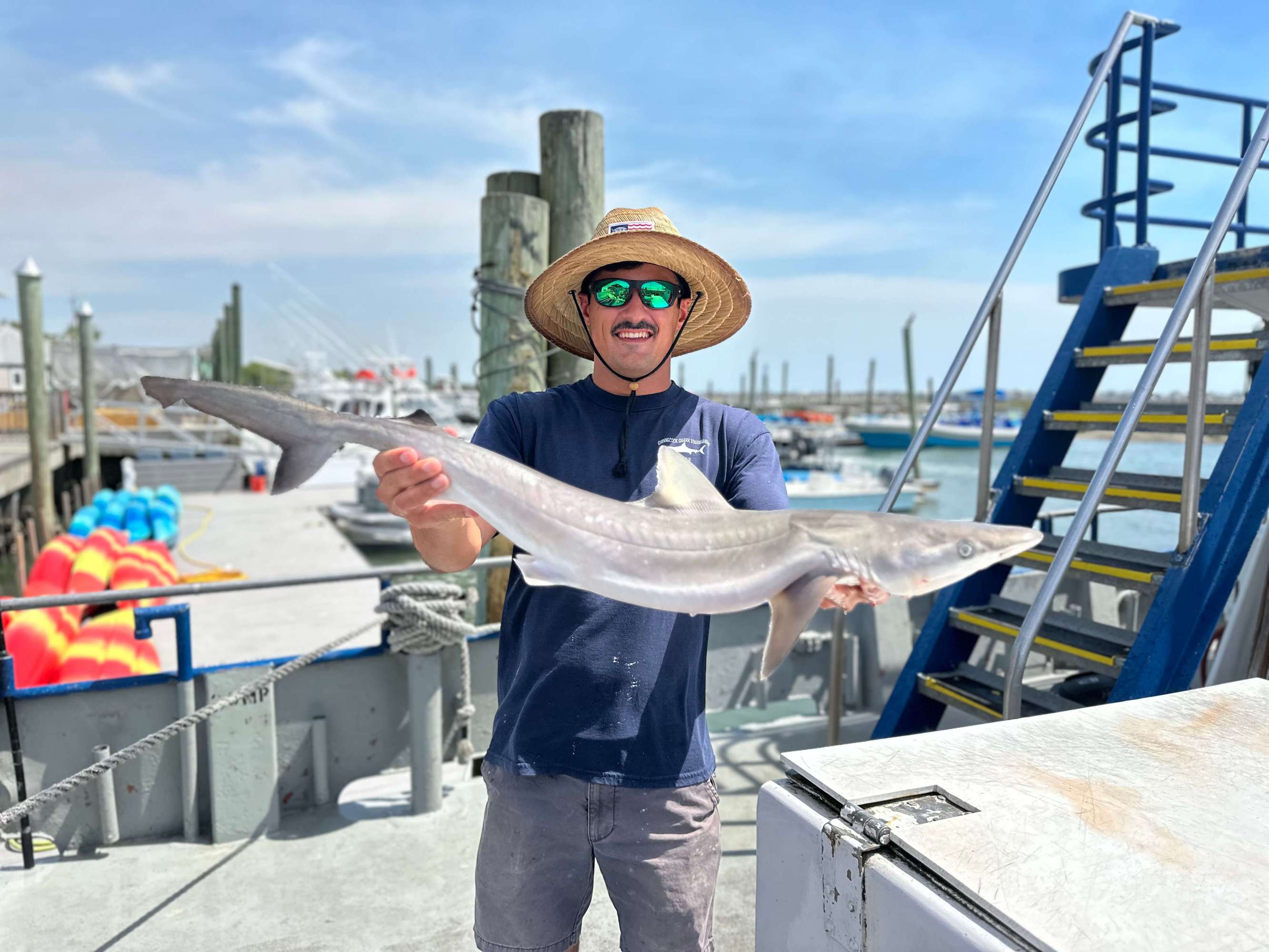 Here are the different types of sharks you can catch in South Carolina.